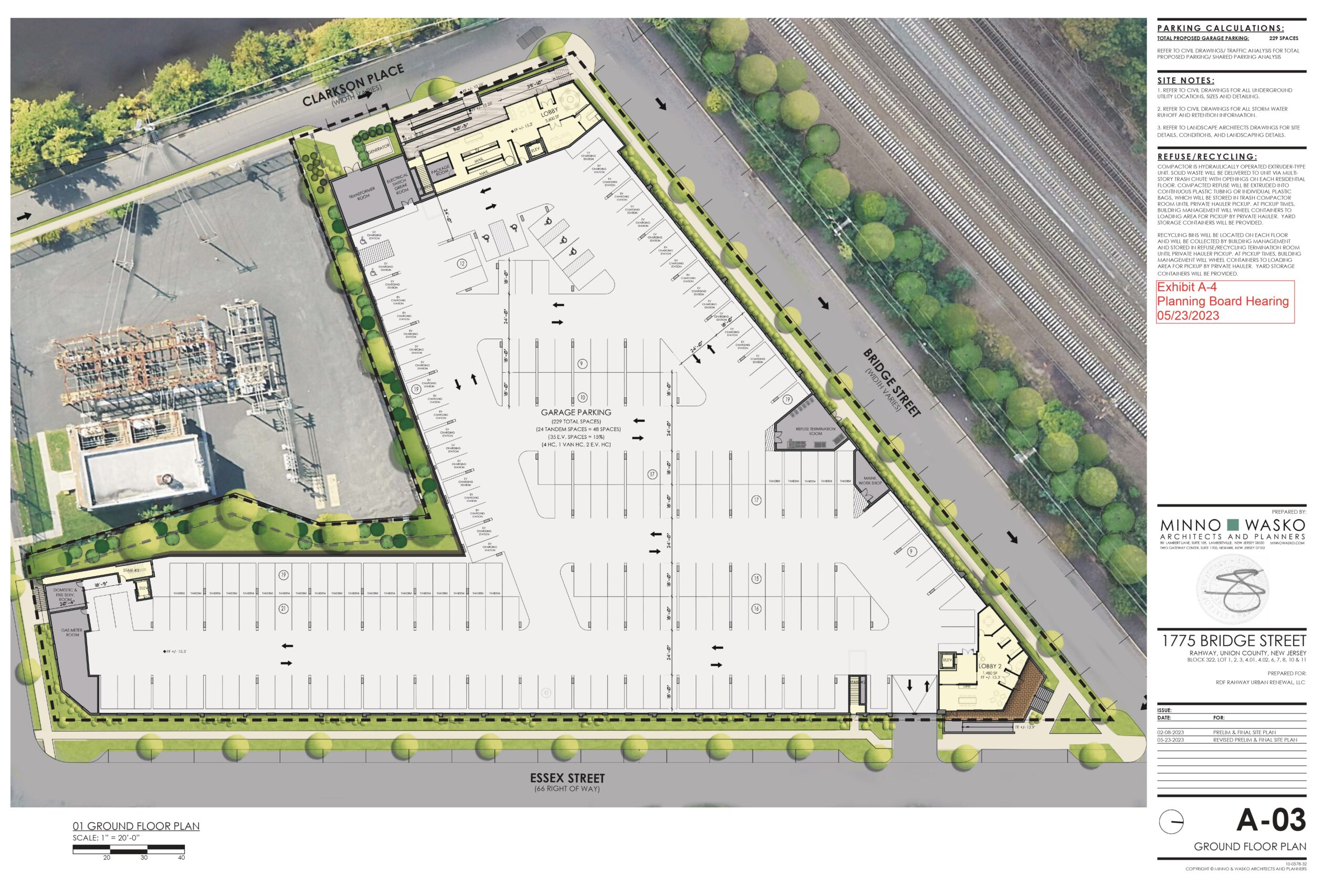Vermella.ground floor plan Rahway Rising